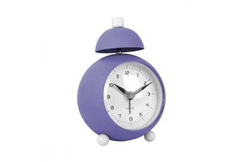 réveil present time - réveil chaplin - violet -