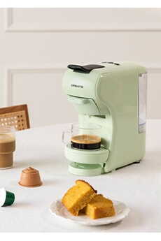 Cafetière à dosette ou capsule Create POTTS - Machine à café multi-dosettes et café moulu