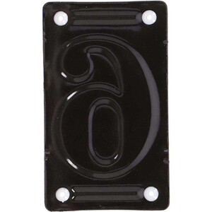 Numéro De Maison En Fer Émaillé Chiffre 5 - Plaque - Lettrage - Autre Numéro De Maison En Fer Émaillé Chiffre 5 - Plaque - Lettrage - Autre