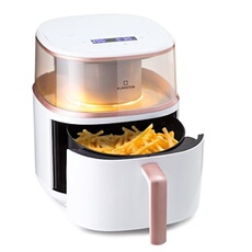Friteuse à air chaud - Air Bloom avec fonction vapeur 1500W 7,5 L 16 programmes - Blanc
