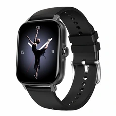 Montre connectée GENERIQUE Montres connectées HAMTOD GT21 1.69 pouces écran TFT Noir Obsidienne