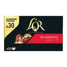 Café Capsules Splendente Compatibles Nespresso Intensité 7 'or Espresso La Boite De - vue 2