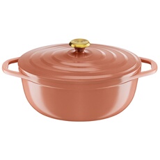 Tefal Cocotte AIR SOFT ovale 30x23cm en fonte d''aluminium induction E2698904