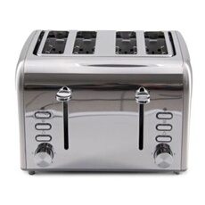 Grille-pains 4 fentes 1600w gris Little Balance 8698