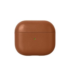Ecouteurs Native Union Coque pour AirPods 3ème Génération en Cuir Marron