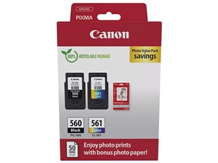 Pack De Cartouches D'encre pg 560 Et Couleur cl 561 Canon - vue 4