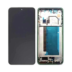Ecran LCD et Vitre Tactile avec Châssis Vert pour 13T/13T Pro (Original Pulled)