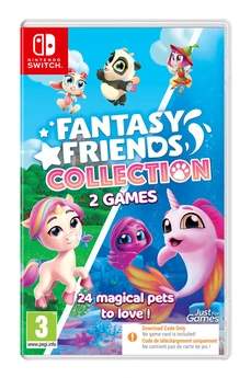 Nintendo Switch Just For Games Fantasy Friends Collection 2 Games Code in a box Nintendo Switch