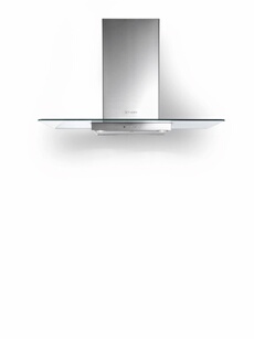 Hotte décorative murale Faber NICE INOX ET VERRE 5845489