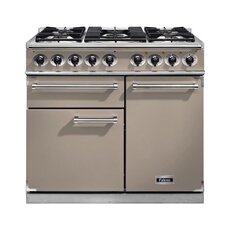 Cuisinière FALCON Semi Pro DELUXE 1000 Mixte Brossé F1000DXFFNNM EU - vue 2