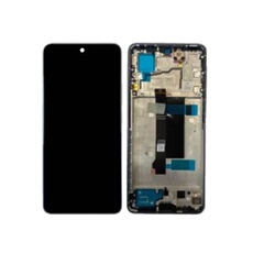 Original Ecran LCD et Vitre Tactile Pulled avec Châssis Violet pour Redmi Note 13 Pro 5G