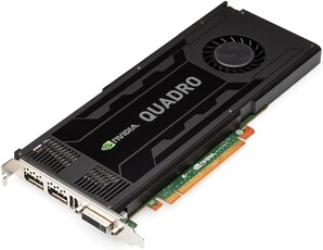 Quadro K4000 3Go GDDR5 PCI-e DVI DisplayPort