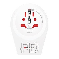 Adaptateur World to Europe+Sortie Typ C 20 WATTS