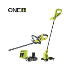 Taille haies Duo ONE+ 18V 45cm RHT1845 + Coupe-bordures 25cm RLT1825M - 1 batterie lithium+ 2,0Ah et 1 chargeur 1,7A