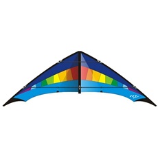 Cerf-volant 2 lignes- Jet Stream Reloaded -- Disponible en plusieurs couleurs Rainbow/Blue