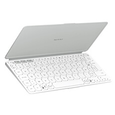KEYS-TO-GO 2, CLAVIER BLUETOOTH UNIVERSEL - Gris Pale KEYS-TO-GO 2, CLAVIER BLUETOOTH UNIVERSEL - Gris Pale