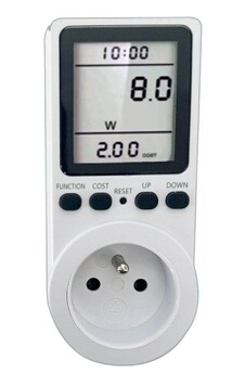 CONTROLEUR DE CONSOMMATION 6 PARAMATRES