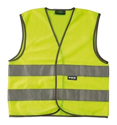 Gilet de securite reflechissant pour enfant 6-12 ans
