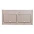 Armoire Rangement Suspendue MDF 80×25×25 Cm – Placard Cuisine/Camping-Car Fermeture Douce + Fixations