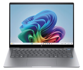 OmniBook X 14-fe0000nf Copilot+PC Snapdragon X Elite 16 Go RAM 512 Go SSD