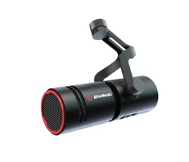 Microphone AVerMedia AVM74090avermedia – Dynamique Cardioïde XLR, Filtre Anti-pop