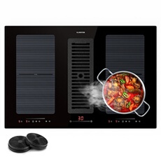 Acheter Plaque de Cuisson Induction 2 en 1 77 cm cm avec Hotte Aspirante 391m³ h Bon état - 633,99 € Plaque de Cuisson Induction 2 en 1 77 cm cm avec Hotte Aspirante 391m³ h Bon état - reconditionné disponible sur Darty