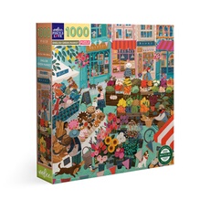 Puzzle 1000 pièces English Green Market