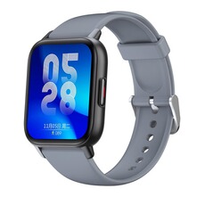 Montre connectée YONIS Montre Connectée Sport Étanche Avec Appels Bluetooth et Suivi Santé Complet Gris