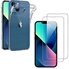 Coque + 2 Verres Trempés Pour IPhone Air, Avec Anneau Et Protection Camera Coulissante Vert Nuit Coque + 2 Verres Trempés Pour IPhone Air, Avec Anneau Et Protection Camera Coulissante Vert Nuit