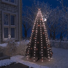 Guirlande Lumineuse Filet d'Arbre de Noël 250 LED Lumière de Décoration Sapin de Noel Salon Maison Intérieur Jardin Extérieur 250 cm