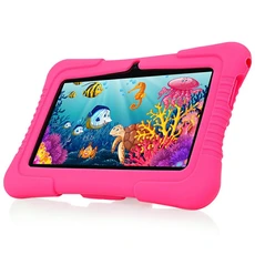 Tablettes educatives GENERIQUE Tablette Enfant 7 Pouces, Veidoo Android 2Go+32Go, Écran Tactile HD, Contrôle Parental, Éducative - Rose