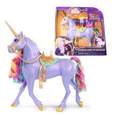 Poussette de poupée Licorne à fonctions Wildstar Unicorn Academy 28 cm