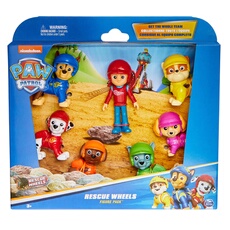 Coffret 7 figurines Pat'patrouille Rescue Wheels