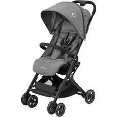 Poussette canne ultra compacte Lara 2, de la naissance a 4 ans, jusqu'a 22kg, pliage facile, Select Grey