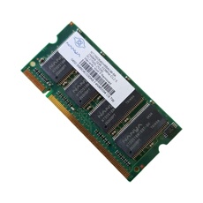 Barrette Mémoire 256Mo RAM DDR NT256D64SH8BAGM-6K SO-DIMM PC-2700S