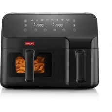 Acheter Friteuse Sans Huile - - Double Compartiment 3,2L Et 5,1L - 2700 W - Noir Très bon état - 125,71 € Friteuse Sans Huile - - Double Compartiment 3,2L Et 5,1L - 2700 W - Noir Très bon état - reconditionné disponible sur Darty