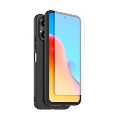 Pack Coque arrière semi rigide Made For Xiaomi pour Xiaomi Redmi 13 4G + Protège écran en verre trempé - vue 2