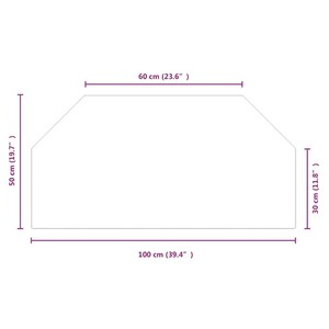 Glasplaat openhaard rechthoekig 100x50 cm kopen Glasplaat openhaard rechthoekig 100x50 cm kopen