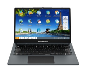 PC portable Ordissimo Agathe 4 14 1 Intel® Pentium® 4 Go RAM SSD acier - vue 4
