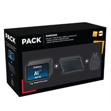 Pack Tablette tactile Samsung Galaxy Tab S9 AI 11 Wifi + Book cover hybride + Base secteur ultra rapide