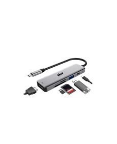 Lecteur de carte et Hub USB C 4 en 1 ID Dock Travel