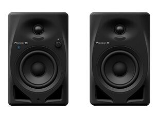 Enceintes de Monitoring Pioneer DJ DM-40D-BT – Bluetooth, 2x19W, Bass Reflex - vue 3