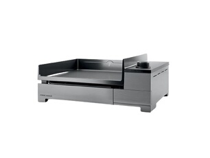 Plancha électrique Premium 45 inox avec housse
