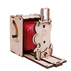 Appareil photo instantané à sténopé Jollylook en bois - vue 3