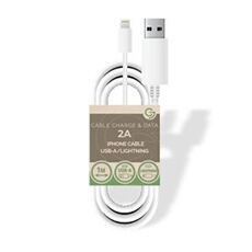 Câble Pour Iphone 1m - Blanc
