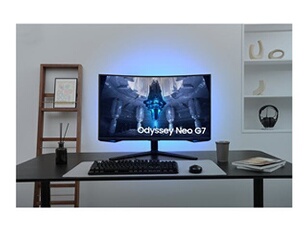 Odyssey Neo G7 S32BG750NP - G75NB Series - moniteur QLED - jeux - incurvé - 32" - 3840 x 2160 4K @ 165 Hz - VA - 350 cd/m² - 1000000:1 - 1 ms -
