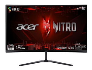 Ecran PC Gaming Acer Nitro ED270UP2bmiipx 27 Incurvé 180 Hz WQHD