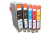 5 Rouleaux D'encre Noir-rouge Compatibles Canon X Mark 1 - Pour Calculatrices Imprimantes, Caisses Enregistreuses