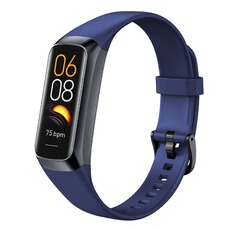 Montre connectée GENERIQUE Smartwatch C60 blue bracelet fréquence cardiaque podomètre température corporelle