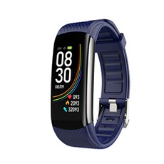 Montre connectée GENERIQUE Smartbluetooth montre C6t bracelet bleu sport santé sang oxygène